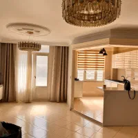 دوعددلوستر مدرن کریستالی