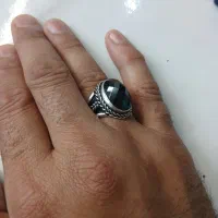 انگشتر نقره کار دست