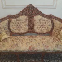مبلمان سلطنتی بدون عیب و ایراد. جنس چوب درجه یک