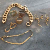 دستبند طلا کارتیر حدود ۲۰ گرم با فاکتور