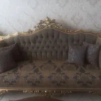 مبل ورق طلا مدل آبشار ۷ نفره
