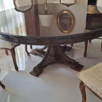 میز ناهارخوری خوری گرد ۸ نفره