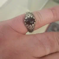 انگشتر نقره عقیق سرخ اصل