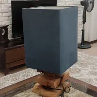 آباژور پایه چوبی سالم