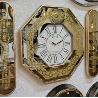 ساعت  ۳تیکه ۸ضلعی آینه ای