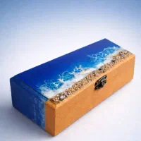 جعبه عینک چوبی