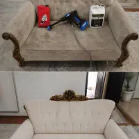 مبل شویی بامواد تخصصی درمنزل
