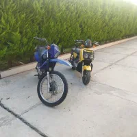 دو دستگاه موتور سیکلت