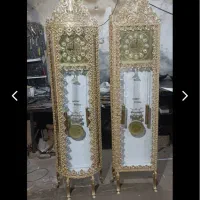 ساعت ایستاده ودیواری برنزی