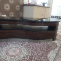 فروش میز تلویزیون ۲ تیکه برای تنظیم عرض