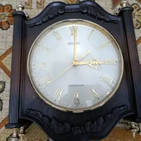ساعت سیکو دیواری چوبی ژاپن