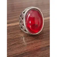 انگشتر جنس برنج آبکاری نقره