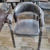 صندلی دسته دار mp دانشجویی و نماز .  قهوه ای