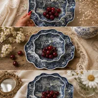 سرویس قلم ابی طرح کالسکه