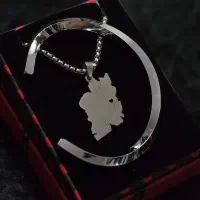 ست دستبند گردنبند مردانه (گالری حسینی)