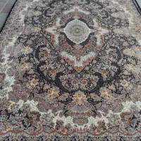 یع جفت فرش 9 متری سرمه ایی