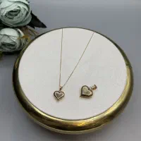 پلاک قلبی طلا