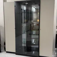 بوفه مشکی و کرم رنگ