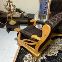 مبل در حد با میز وسط ۳ تیکه جدید