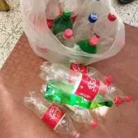 شیشه نوشابه و دوغ