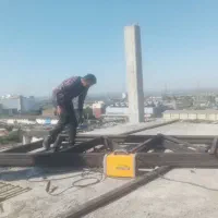 نصاب ایرانیت حلب جوشکاری چوب ریزی نما