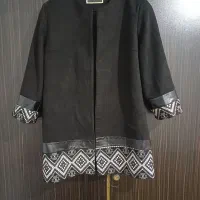 مانتو مشکی پاییزه