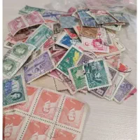 تمبر قدیمی با مهر و بدون مهر