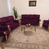 مبل سلطنتی ۷ نفره  نسبتا سالم نیاز به تعمیر
