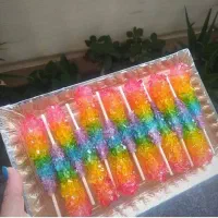 قندونبات فانتزی و شربت خشک آماده