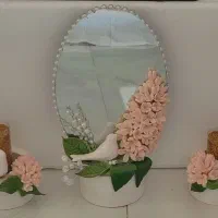 آیینه و شمعدان