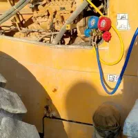 شارژ گاز کولر امریکایی خودروهای سواری و سنگین چکی