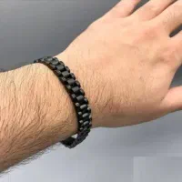 دستبند رولکس مشکی نونو اصل با تخفیف