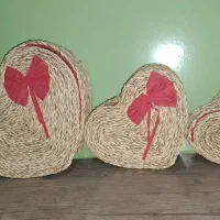 سبد حصیری|صنایع دستی و سایر لوازم تزئینی|رشت, حمیدیان|دیوار