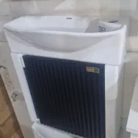 روشویی کابینتی pvc وکیوم سنگ روکار