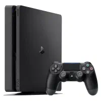ps4 اسلیم یک ترابایت در حد اکبند دو دسته
