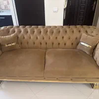 مبل نیم ست چستر صدفی