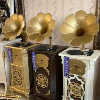 گرامافون کرم طلایی نو با کارتن