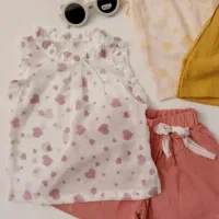 تاپ شلوارک دخترانه ۹ماه تا ۴سال