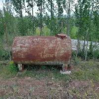 تانکر آب فلزی ۳۵۰۰ لیتری دارای قفل ودرپوش