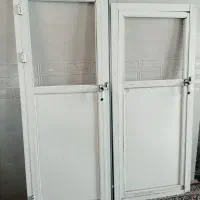 فروش دو عدد درب آلومینیومی حمام و سرویس