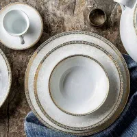 سرویس چینی زرین مدل ریوا طلایی
