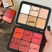 پالت رژگونه کانسیلر کانتور کرم پودر کارلا سکرت