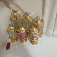 شش پارچه جا سواری جنس برنجه در حد نو