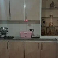 کابینت فلزی به همراه هود و سینک