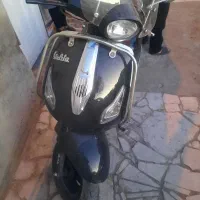 موتور سیکلت ویشکا طرح وسپا۱۵۰ سی سی مشکی