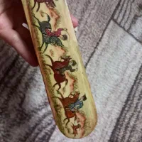 جا قلمی خاتم کاری شده قدیمی طرح کم یاب و خاص