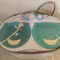 ماشین لباسشویی دو قلو بچه
