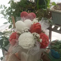 باکس گل شمع