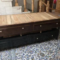 دو عدد تخت خواب تمام چوب-  سایز ۸۰ در ۱۹۰