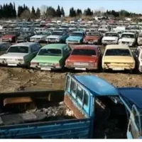 فرسوده اسقاطی تصادفی سوخته